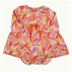 Oliver & Rain baby girls dress and bloomers set